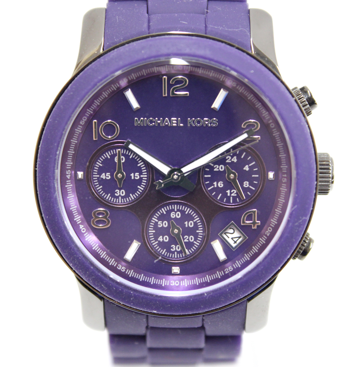 動作確認済み MICHAEL KORS/マイケルコース 腕時計 MK-5511 クォーツ 