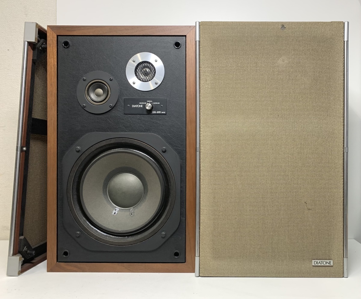 音出し確認DIATONE DS-251 オーディオ 名機 ダイヤトーン 音