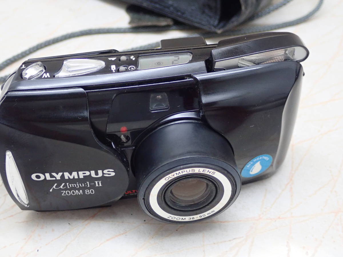 OLYMPUS オリンパス Olympus 動作確認済み フィルムカメラ μ μ[mju