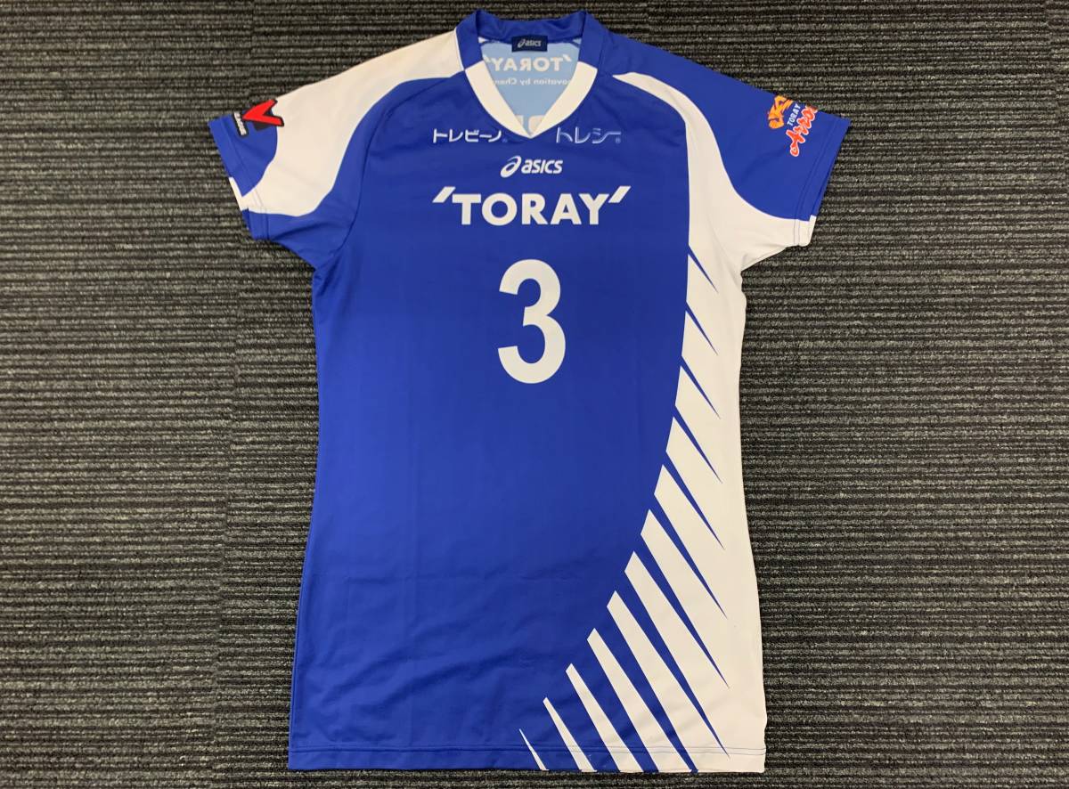 asics 東レアローズ ユニフォーム 5番 米山裕太 東レアローズ ASICS