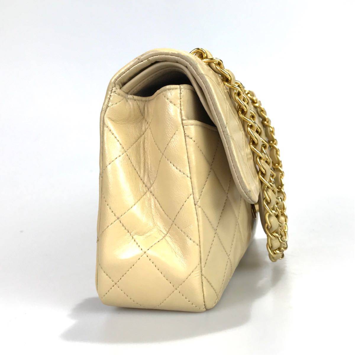 中古】【美品】CHANEL シャネル マトラッセ チェーンショルダーバッグ 