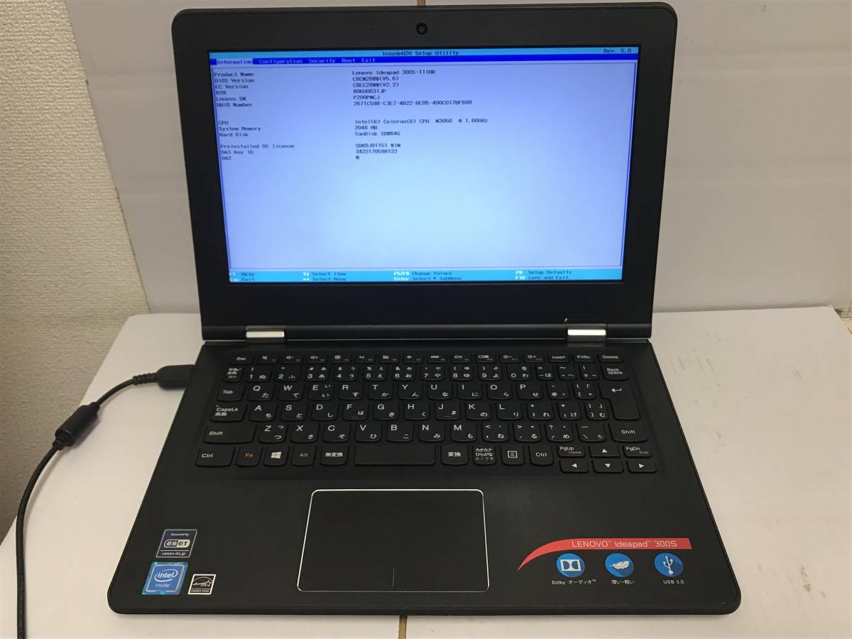 Lenovo ideapad - 300S-11IBR Celeron | 0 ☆ノートPC 300s-11iBR⁄11.6 