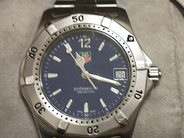 ジャンク】TAG HEUER タグ・ホイヤー WK1113 時計 クオーツ 不動 TAG 