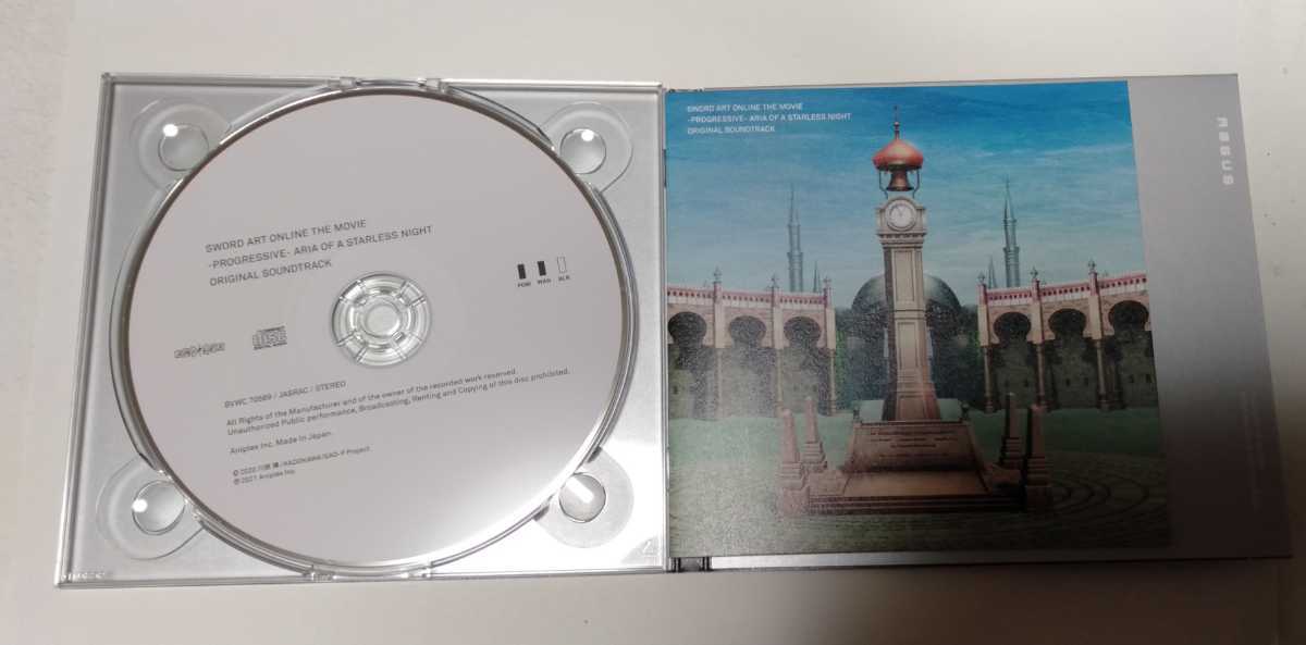 劇場版ソードアート・オンライン　プログレッシブ　オリジナルサウンドトラック　SAO-P OST サントラ_2