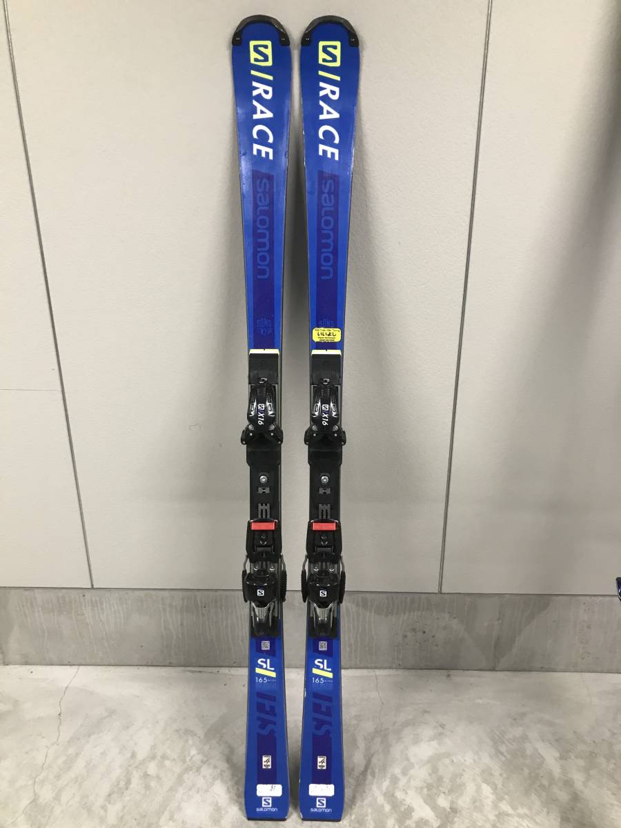 サロモン S/RACE FIS SL 165cm+X16 LAB binding /2019-20