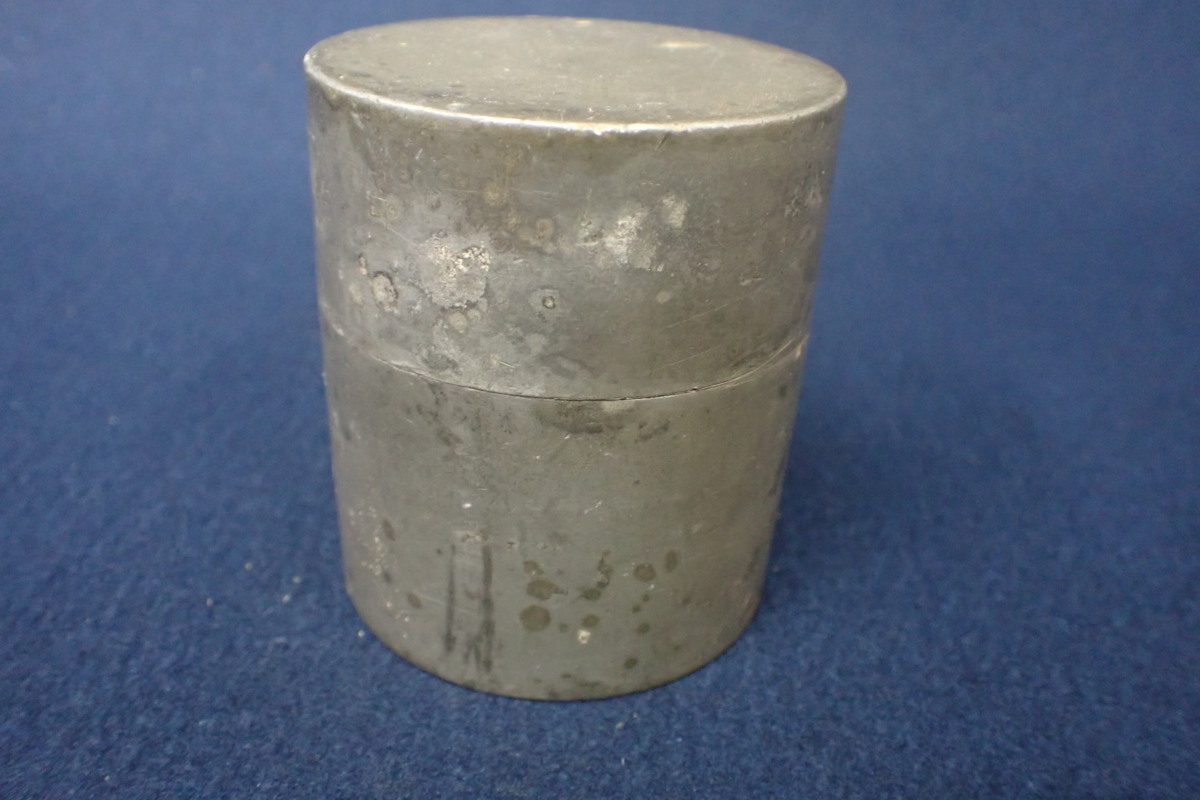 古錫 煎茶道具 茶壷 茶入 茶壺 煎茶 茶道具 茶葉罐 茶 茶心壺