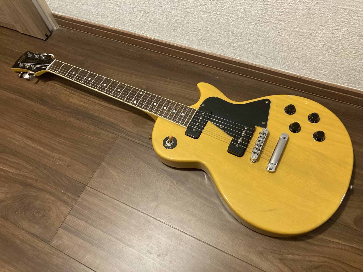 Blitz by AriaproⅡ レスポール・カスタム 動作良好！ Blitz By Aria ProⅡ Les Paul Special 動画有 TV Yellow レスポール