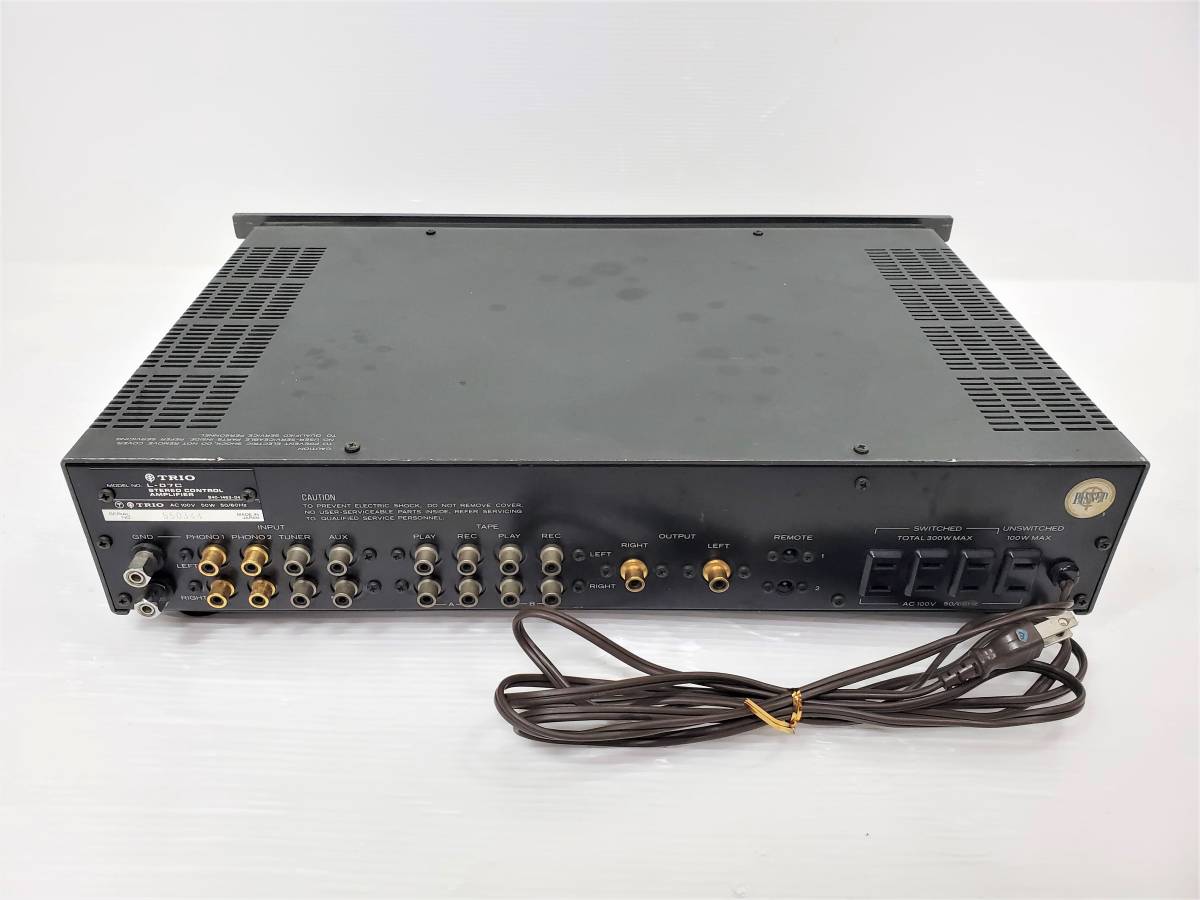 トリオ TRIO プリアンプ コントロールアンプ L-07C ケンウッド L-07CII