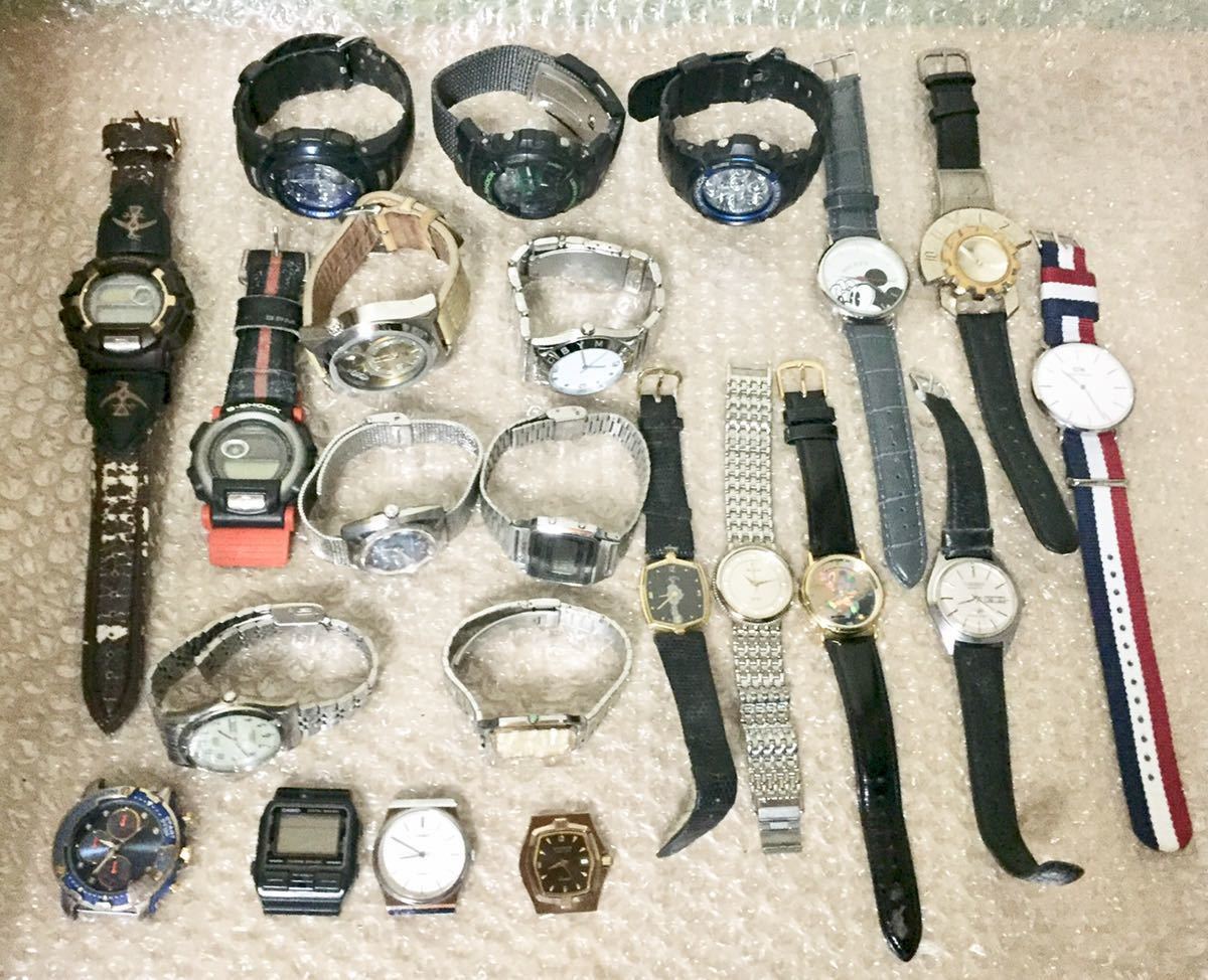 ジャンク】まとめて 22個 セット メンズ・レディース ウォッチ G-SHOCK