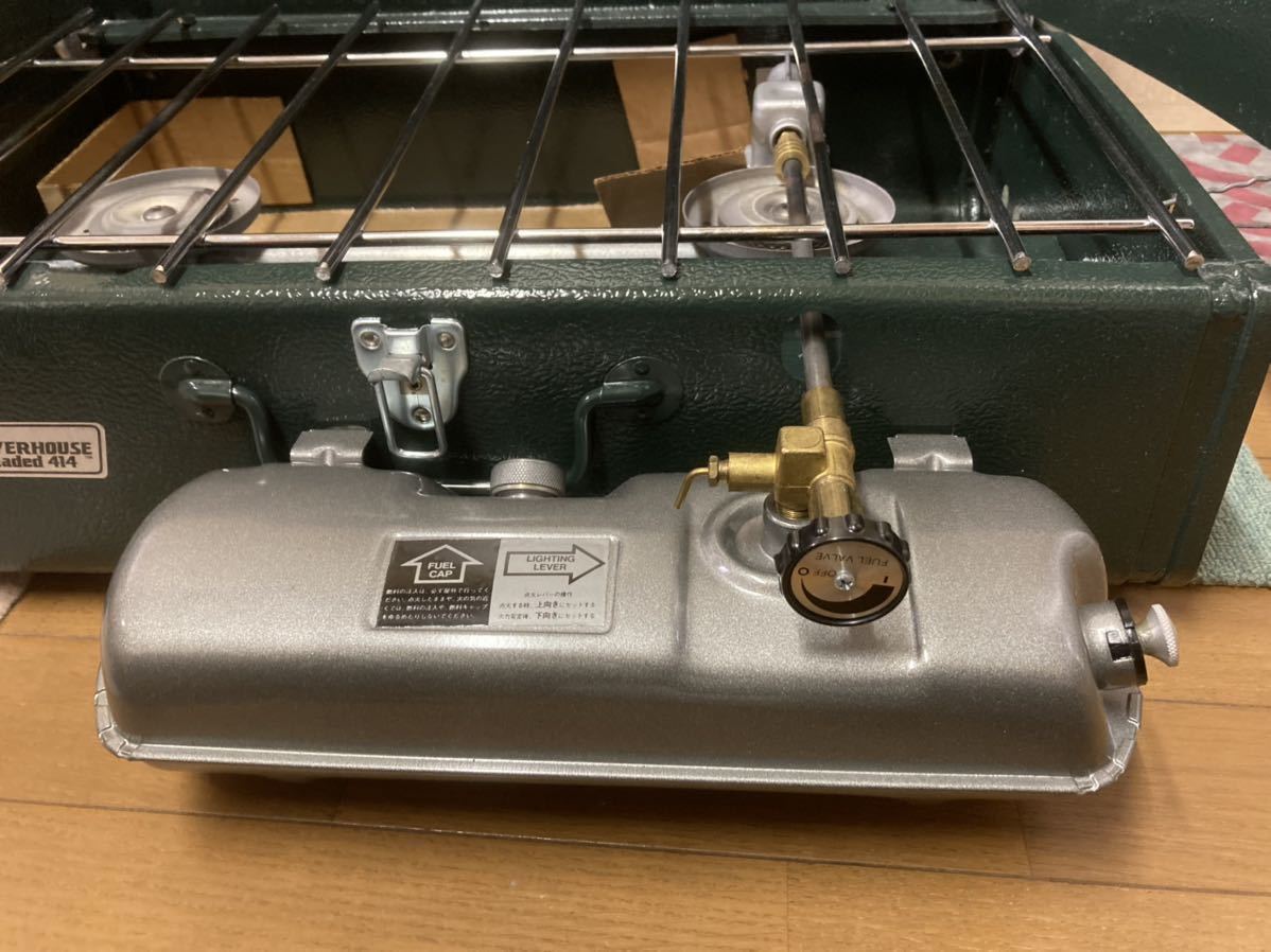 Coleman コールマン コンロ ツーバーナー dual fuel 414 美品
