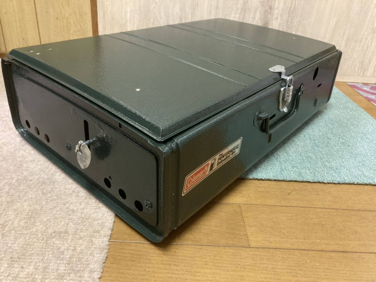 Coleman コールマン コンロ ツーバーナー dual fuel 414 美品