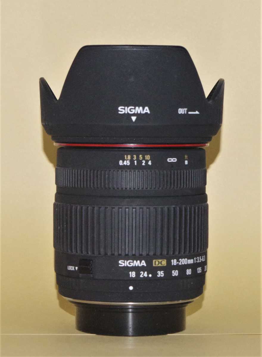 【赤字超特価，セール】 SIGMA 18-200mm f3.5-6.3 DC(ペンタックス)｜売買されたオークション情報、yahooの商品情報をアーカイブ公開 - オークファン ペンタックス