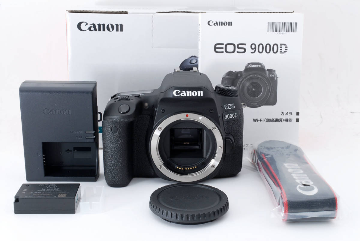 ほぼ新品】キャノン Canon EOS 9000D 《ショット数わずか9回の新古品