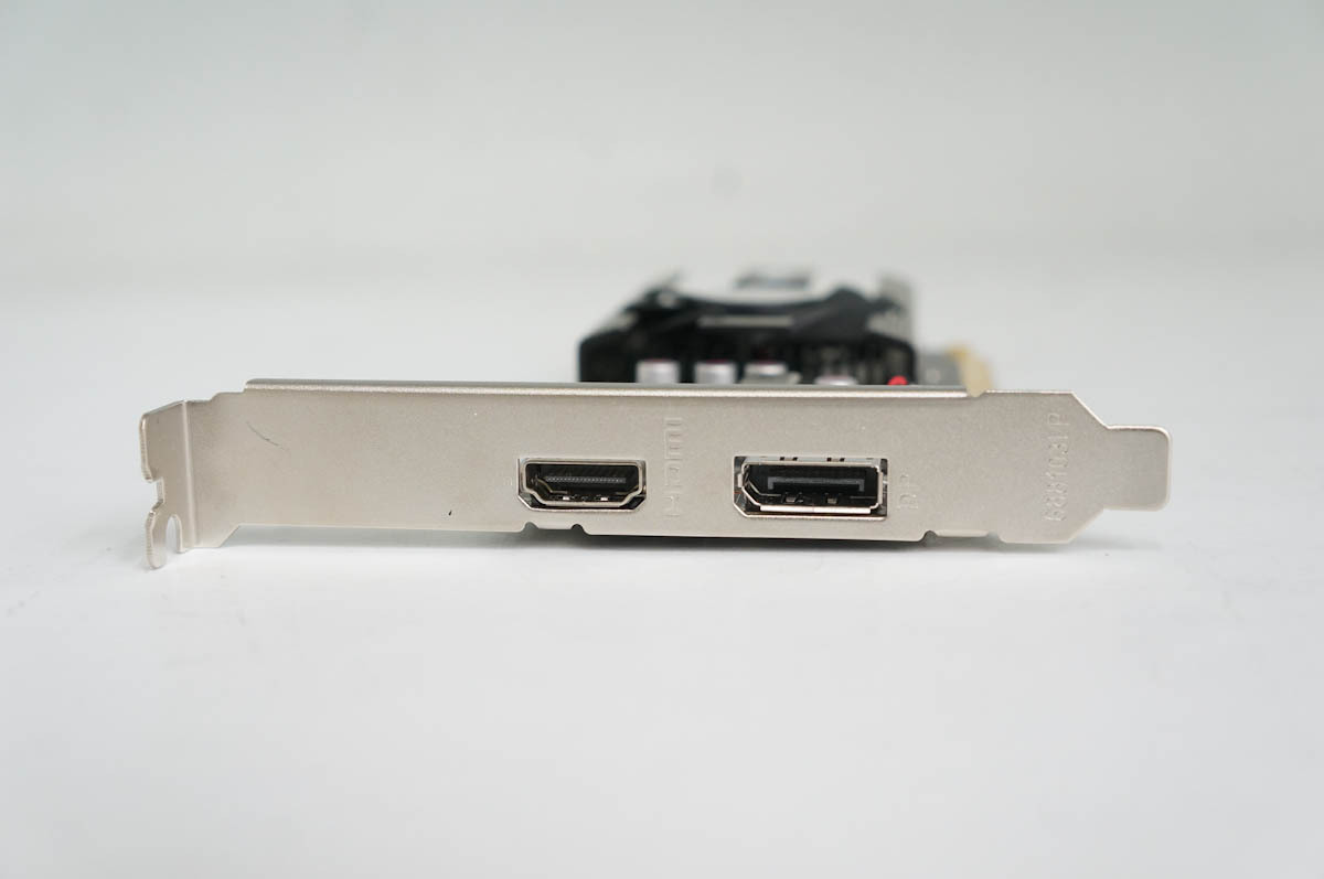 MSI GeForce GT 1030 2GD4 LP OC ロープロファイル 1スロットサイズ 