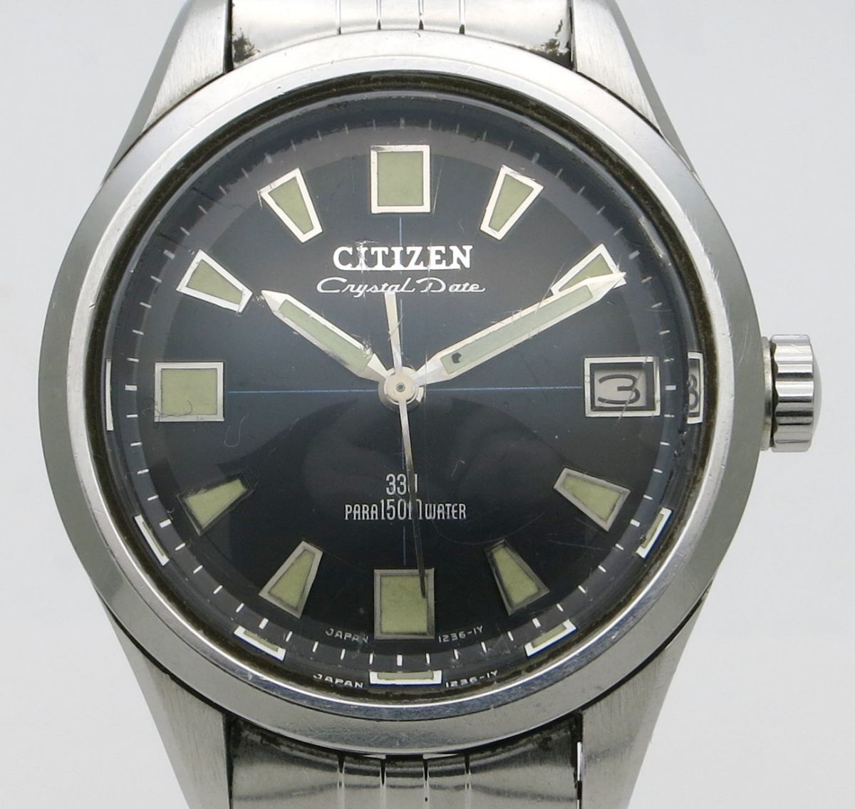1円スタート 腕時計 CITIZEN シチズン CRYSTAL DATE クリスタルデイト 