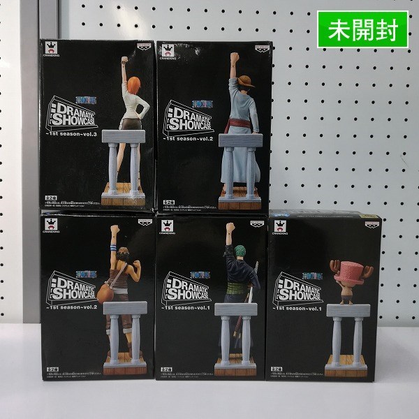 mBD438b [未開封] DRAMATIC SHOWCASE 1st Season ルフィ ナミ ゾロ 