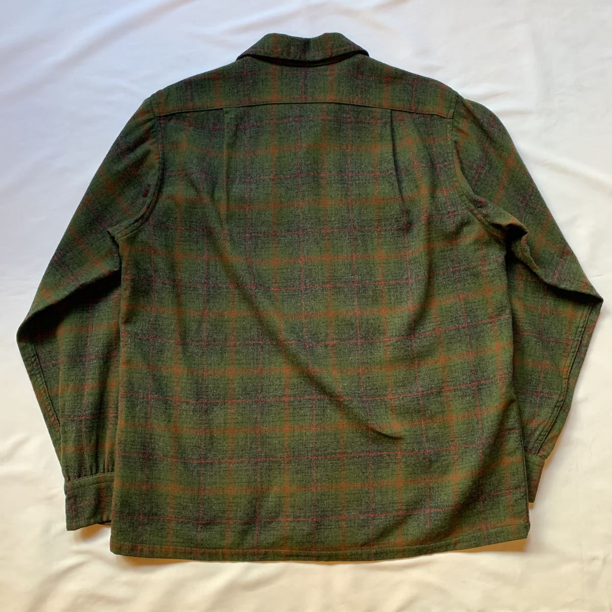 60s PENDLETON OMBRE CHECK BOARD SHIRT ヴィンテージ ビンテージ ペン 