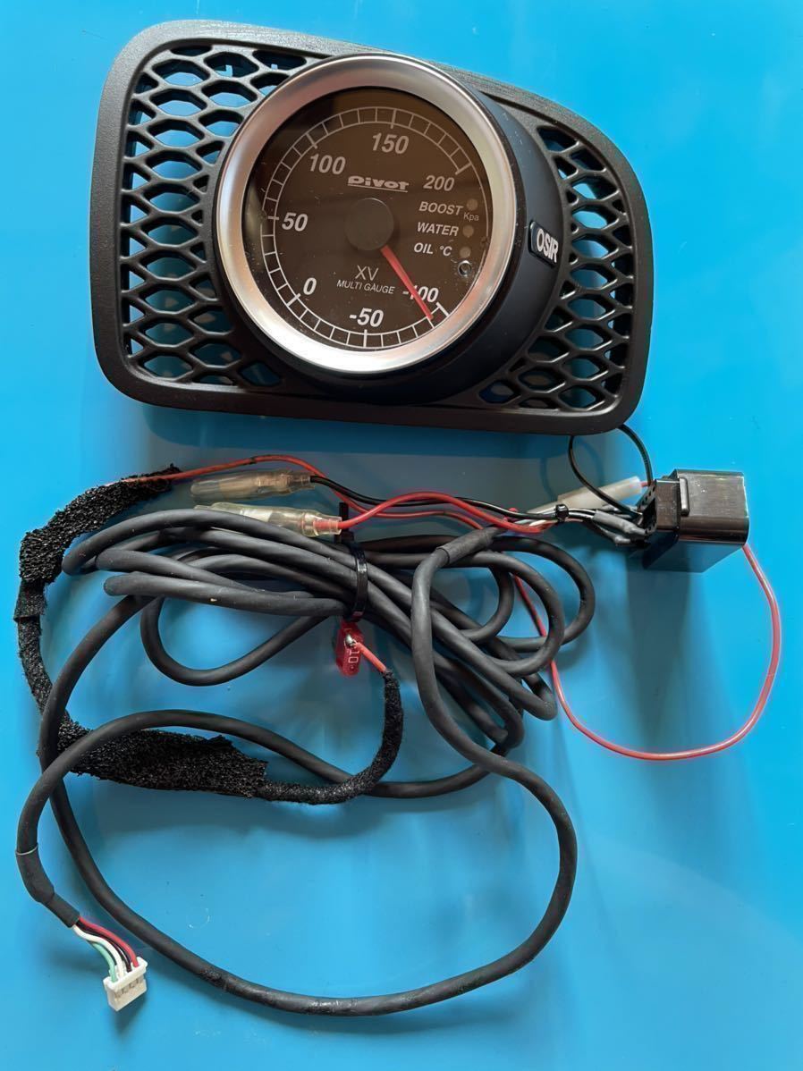 ゴルフ6 GTI PIVOT ブースト計 マルチメーター_2