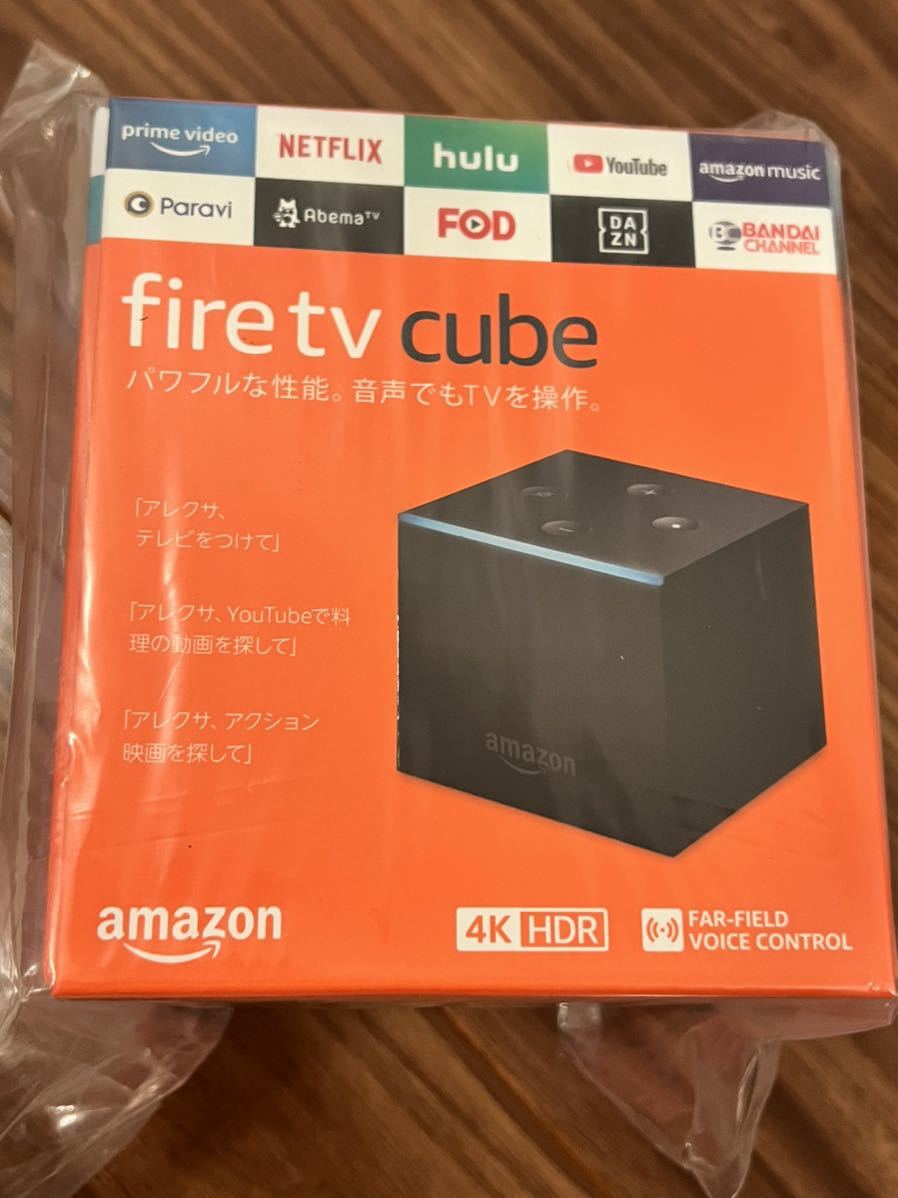 ★新品★未開封★Fire TV Cube - 4K・HDR対応、Alexa対応音声認識リモコン付属 | ストリーミングメディアプレーヤー TV Cube Fire 4K・HDR対応Alexa対応音声認識リモコン付属 UHD Wi