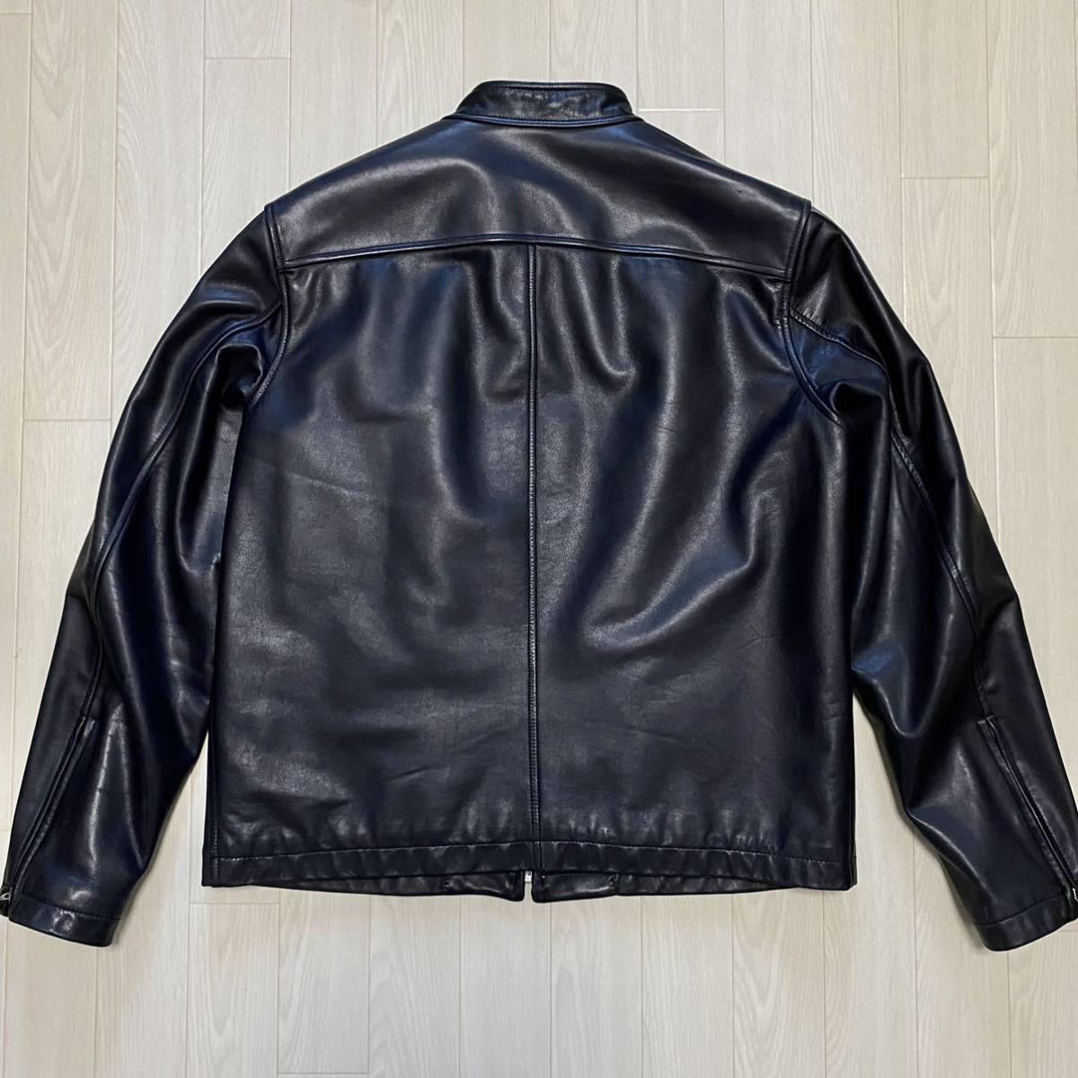 美品 バーバリーブルーレーベル【圧倒的高級感】 メンズ レザー 