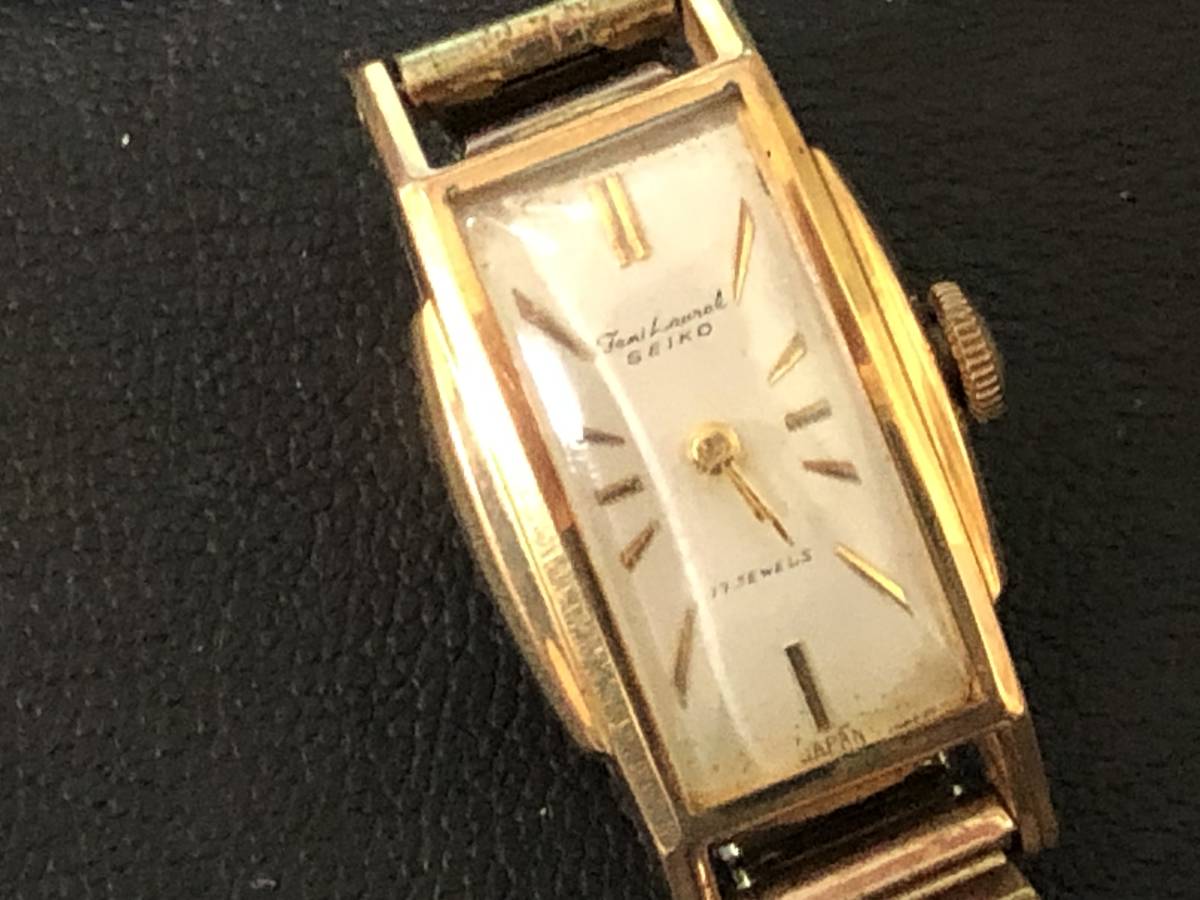 10297】seiko femi laurel セイコー フェミローレル 手巻き 17JEWELS  