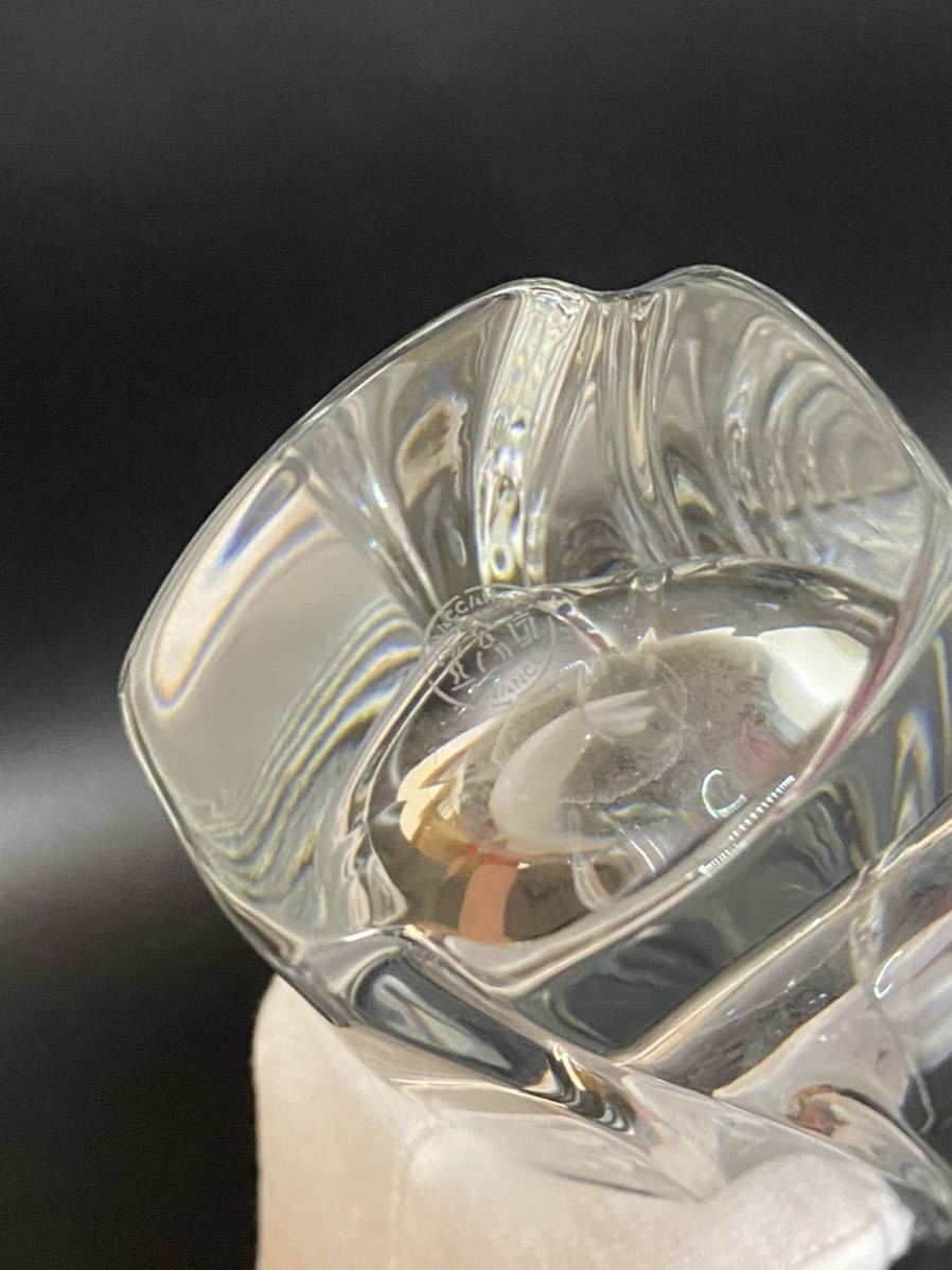 Baccarat RRigot バカラ リゴット フラワーベース/花瓶 クリスタル L51