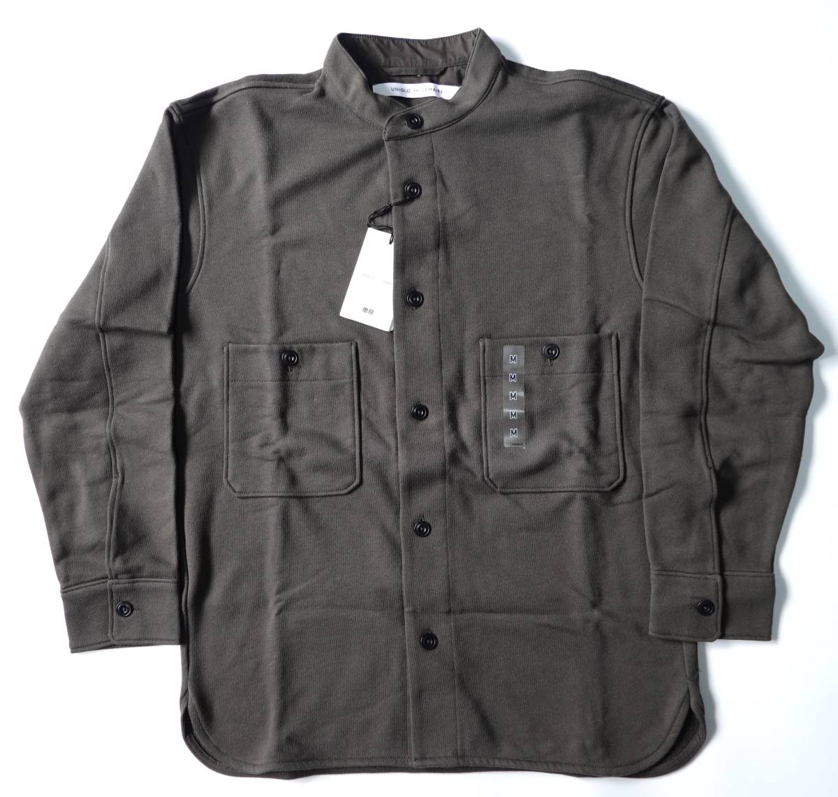 Uniqlo Lemaire ユニクロルメール スウェットフルオープンシャツ ダークグリーン メンズm 品 長袖シャツ 売買されたオークション情報 Yahooの商品情報をアーカイブ公開 オークファン Aucfan Com