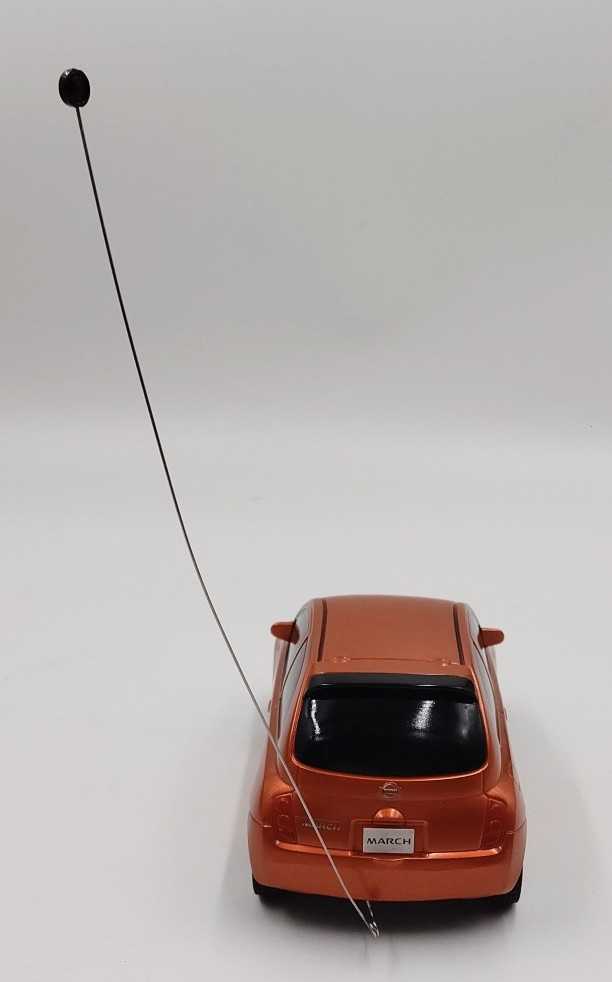 ト滝】 ラジコン ラジオコントロールカー リアルドライブ NISSAN MARCH