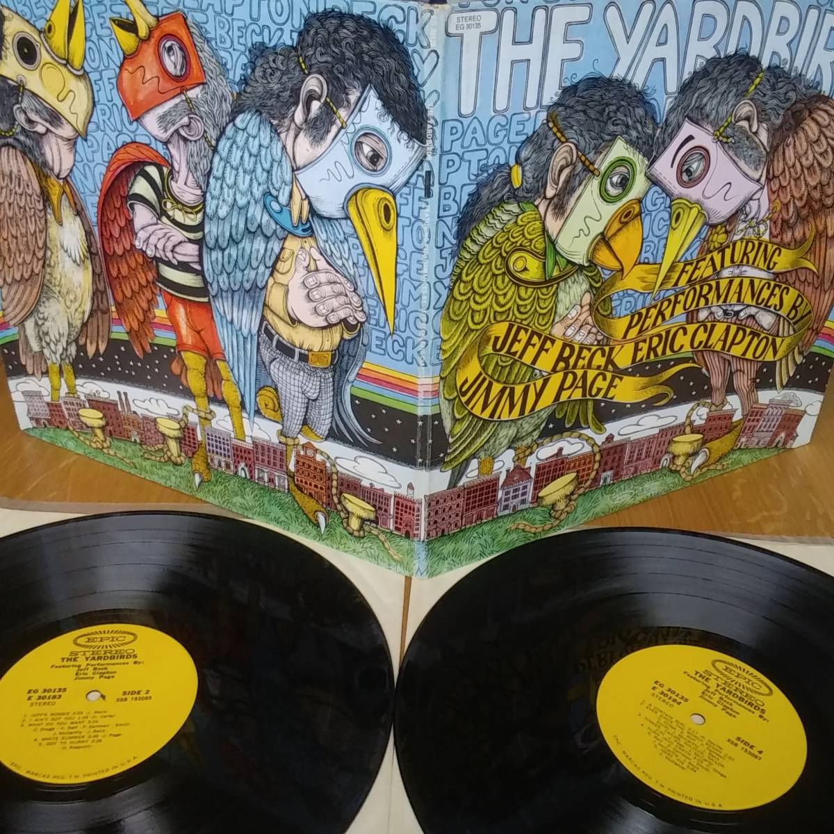 ◎LP～THE YARDBIRDS Festuring Performances By: Jeff Beck， Eric
