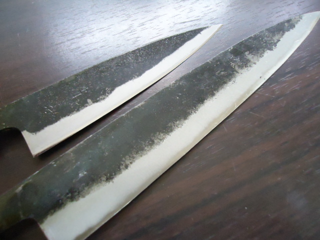 安来青鋼入り　柳２１０＆小柳１３５セット　両刃鍛造　ＮＯ３３５