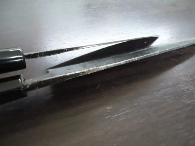 安来青鋼入り　柳２１０＆小柳１３５セット　両刃鍛造　ＮＯ３３５