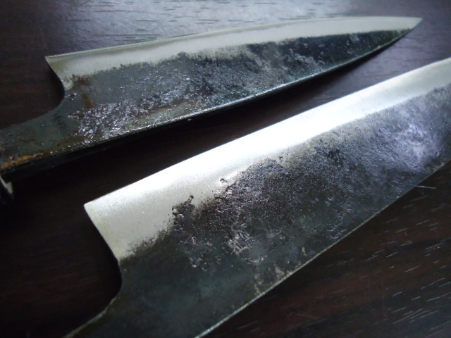 安来青鋼入り　柳２１０＆小柳１３５セット　両刃鍛造　ＮＯ３３５