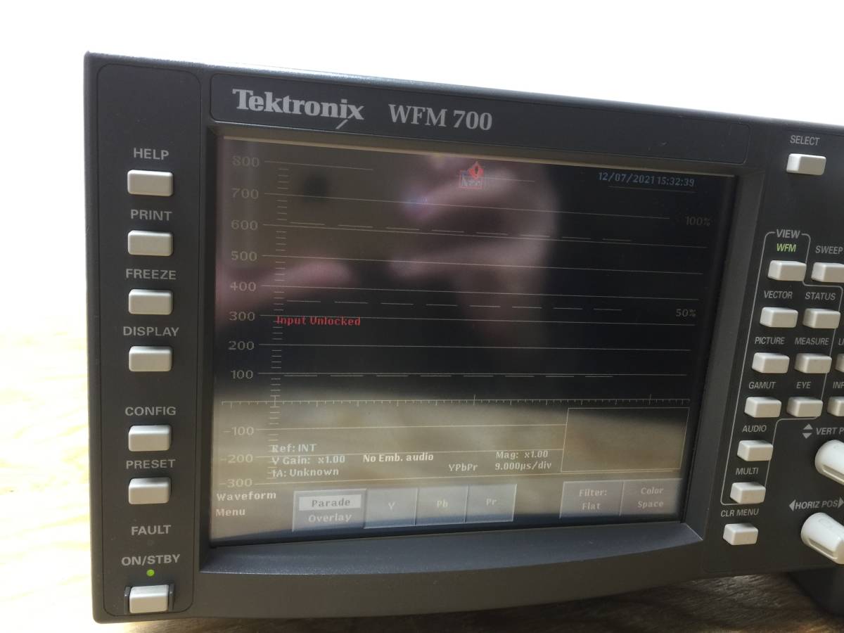☆Tektronix WFM 700☆テクトロニクス マルチ波形モニター 波形モニタ 