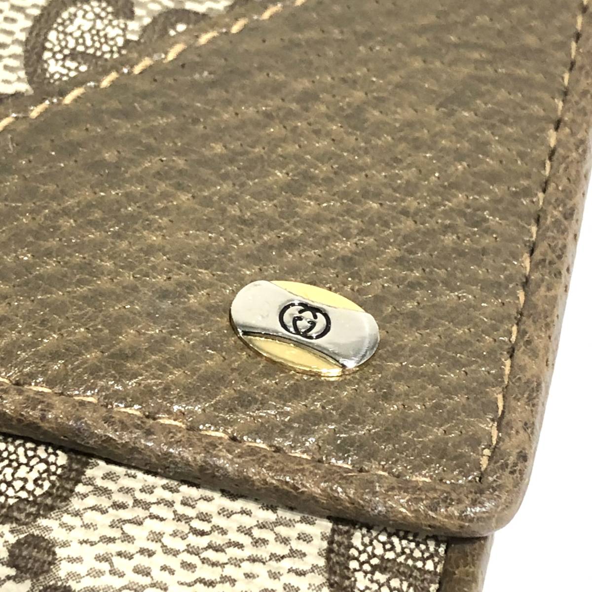 美品 グッチ GUCCI オールドグッチ メガネケース ペンケース GG