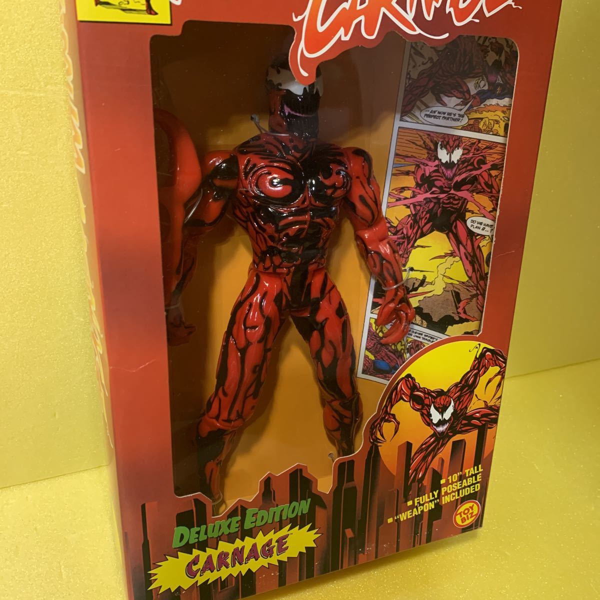 ☆新品 未開封 1994年 当時物 TOYBIZ MAXIMUM CARNAGE 10インチ 