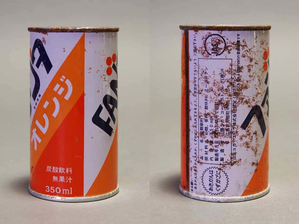 当時物ジュース瓶ファンタオレンジ空缶コカコーラ1リットル瓶ペプシ7UP