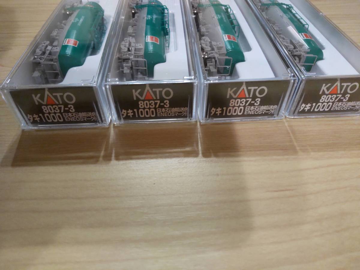 新品未使用 KATO タキ1000 日本石油輸送色 ENEOSマーク付 4台セット