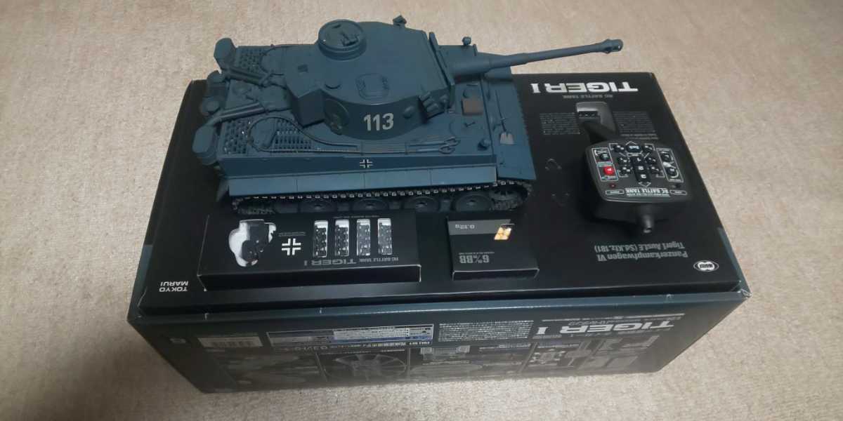 1&frasl;24 タイガーI 東京マルイ RCバトルタンク : (迷彩仕様) | RC を分解してみた バトルタンク み東京マルイ ドイツ重戦車 初期型 ホビー ラジコン買取実績東京マルイ 東京マルイ|RCバトルタンクシリーズ|ハードオフ公式通販オフモール