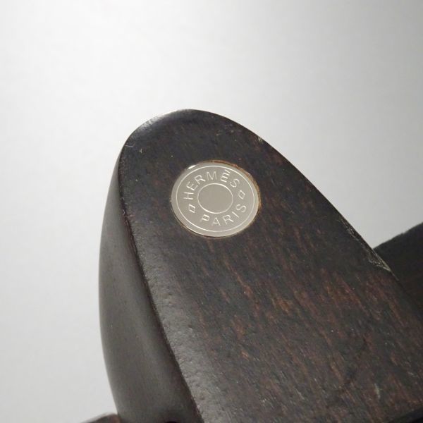 TD4957//*エルメス/HERMES*セリエボタン装飾/木製シューキーパー
