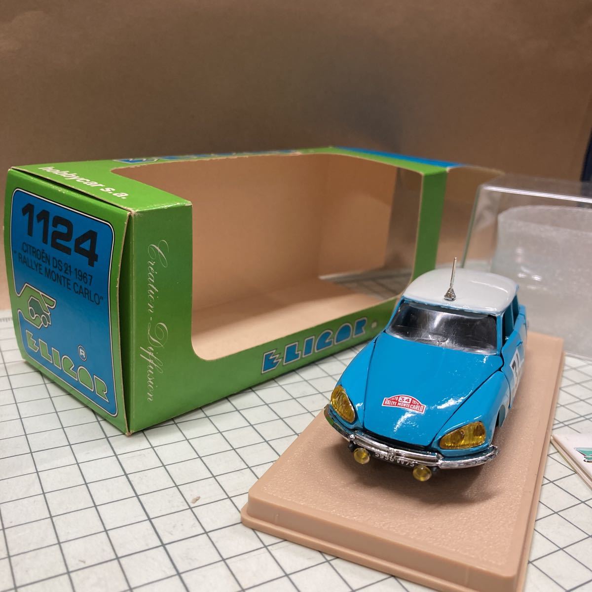 CITROEN DS 40ème ANIVERSAIRE 1955-1995 ELIGOR 1:43 boite non d orig