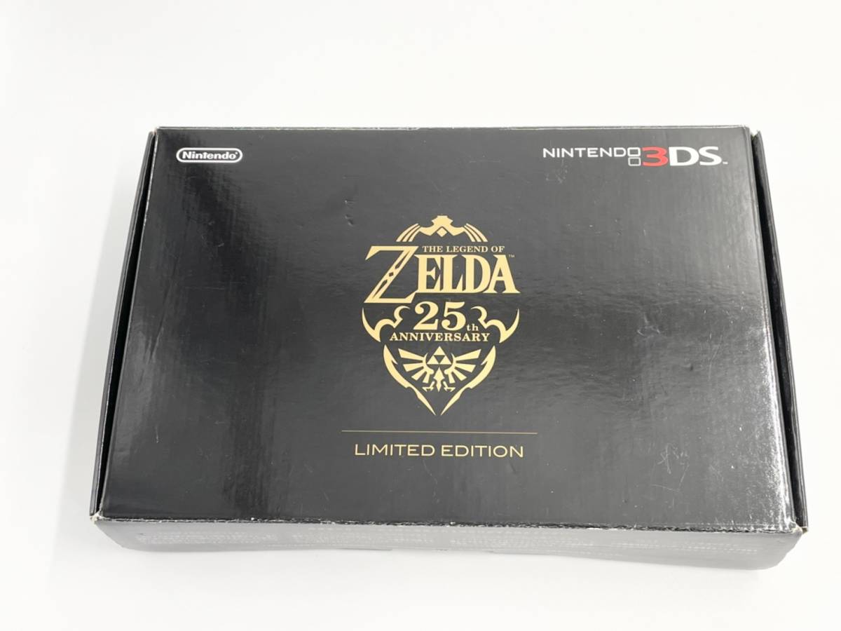 激レア】【美品】1円～ ニンテンドー 3DS ゼルダの伝説 25周年 本体  