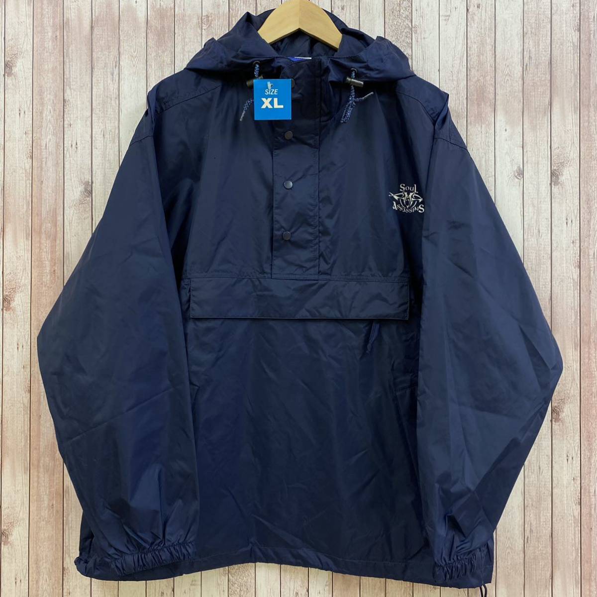 SOUL ASSASSINS × JORKER LOSANGELES アノラックパーカー XL ネイビー 