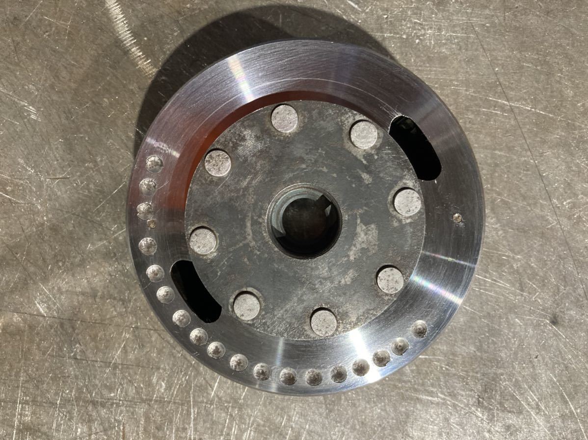 SR400 sr500 軽量 フライホイール 純正加工品 1JR(ヤマハ用 