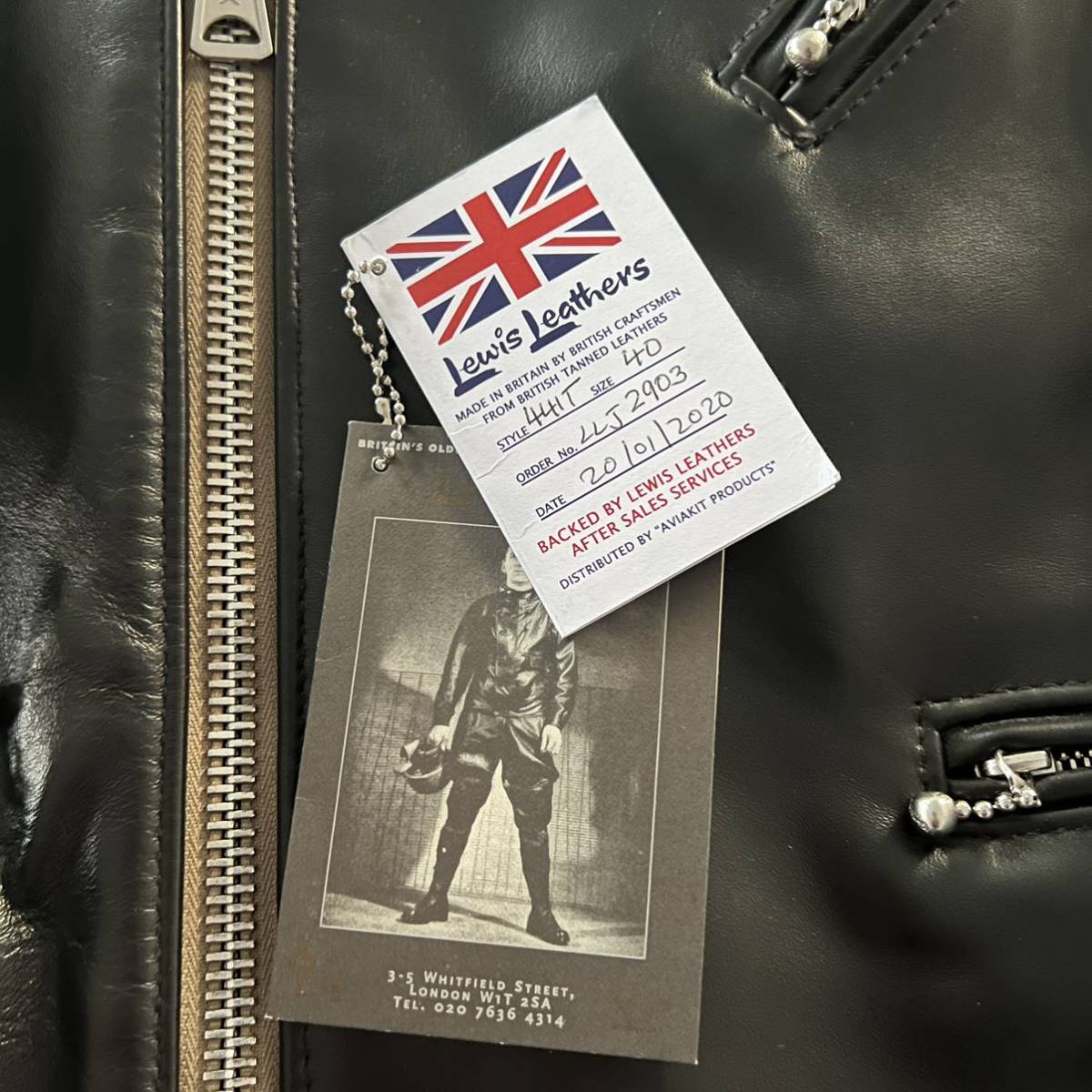 Lewis Leathers ルイスレザー タイトフィット サイクロン サイズ40 