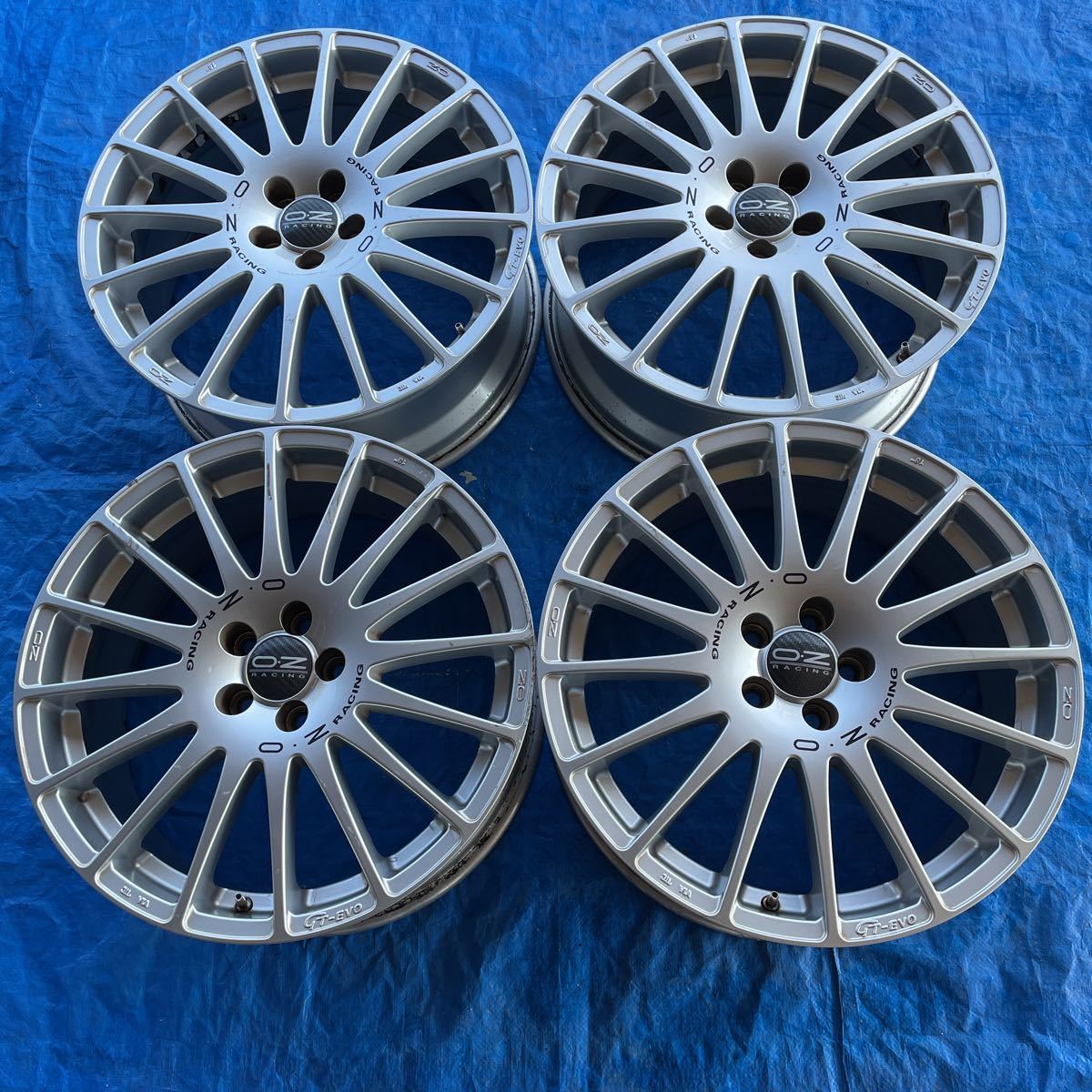 OZ RACING OZ レーシング GT-EVO 18インチ 18×7.5J+48 PCD100/5穴 ハブ 