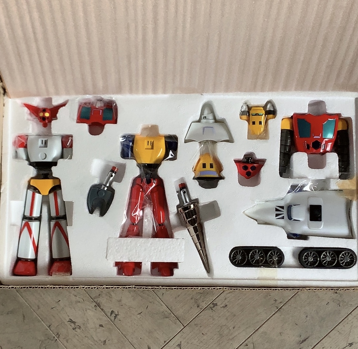 未使用 さそ 超合金魂 GX-06 ゲッターロボ