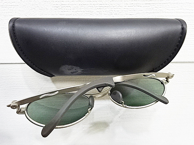 廃盤 良品 B&L レイバン オルズ オーバル シルバーマット ボシュロム RAYBAN USA BL アメリカ オールド ビンテージ サングラス 90s 90年代
