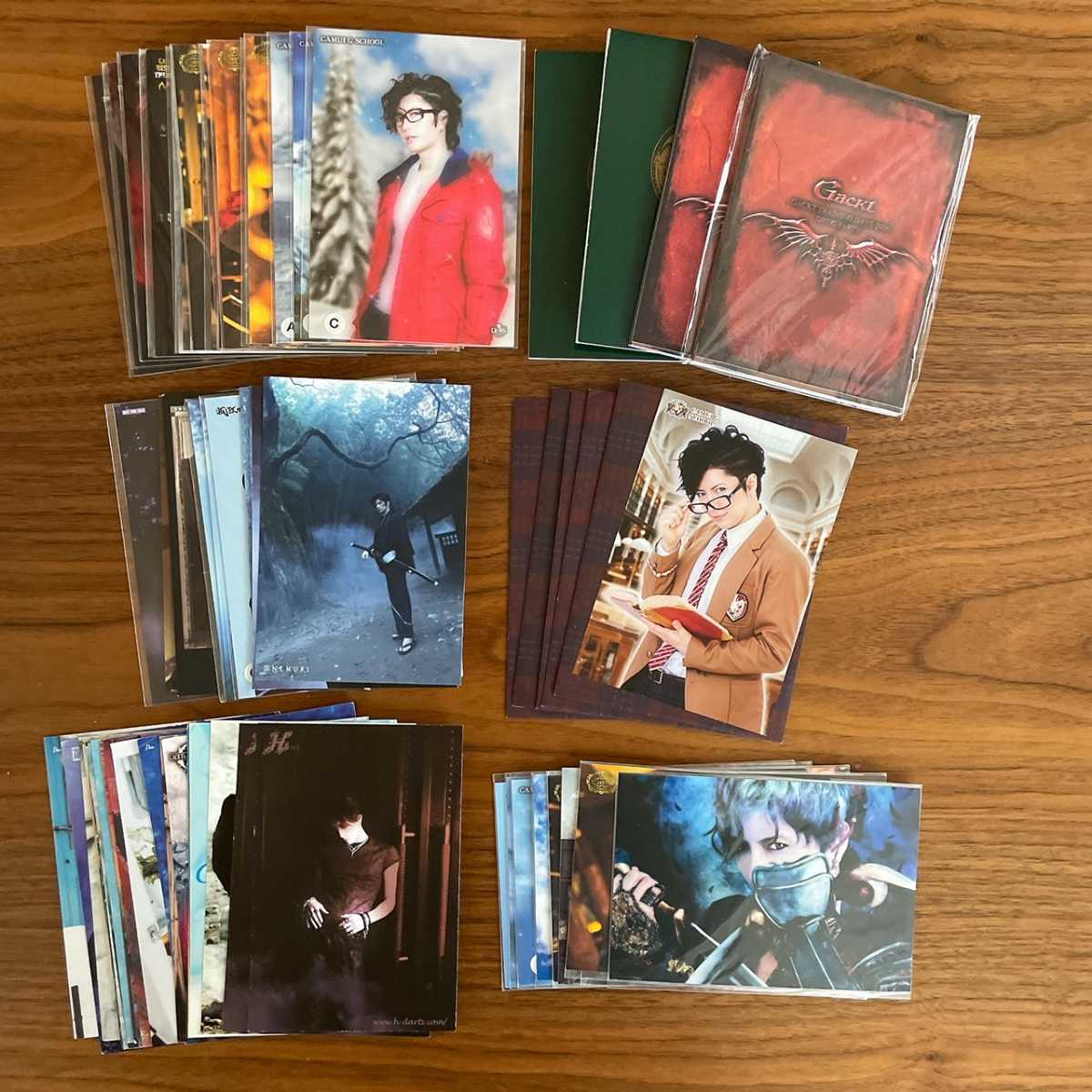 100円～☆「GACKT」ポストカード43枚＋ポストカードブック4セット 