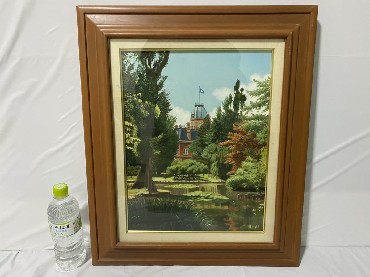  石川雄一 F6号 油絵 道庁 1992年 北海道出身リアリズム画家 記念品 レア 油彩画 油絵 札幌国税下服審判所 政府機関(自然、風景画)｜売買されたオークション情報、yahooの商品情報をアーカイブ 自然、風景画