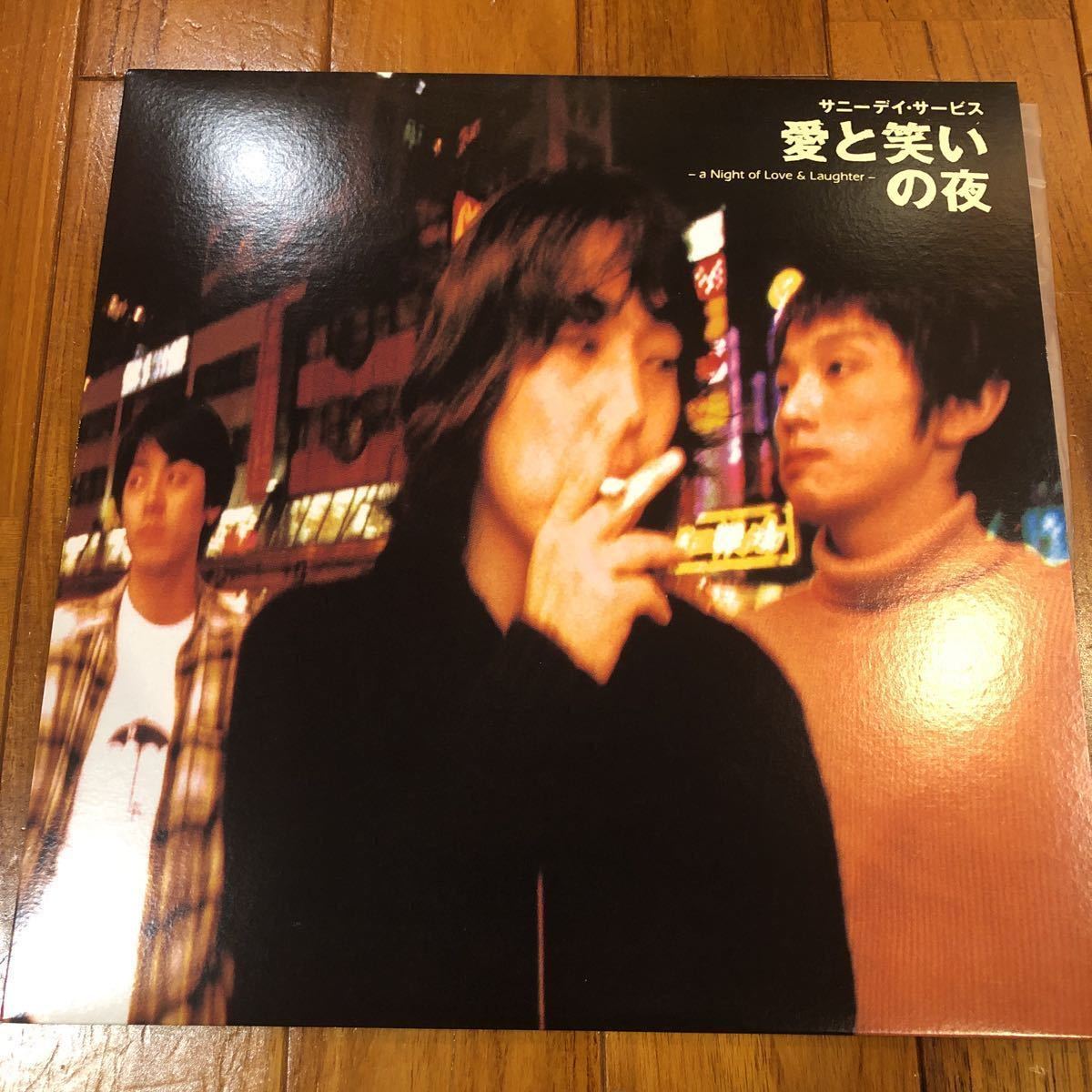 新作入荷，最新作 サニーデイサービス 愛と笑いの夜 LP レコード